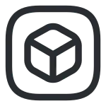 3d Square SVG Icon